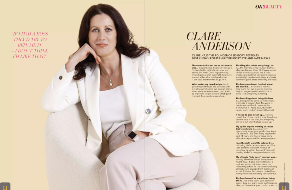 Clare Anderson named as one of twelve exceptional female Founders.